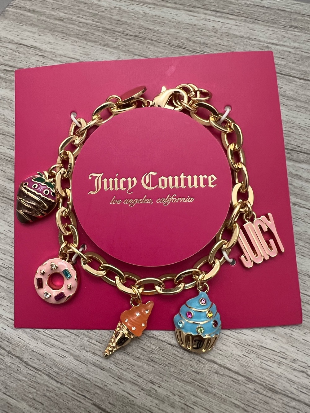 Juicy Couture Charm Bracelet